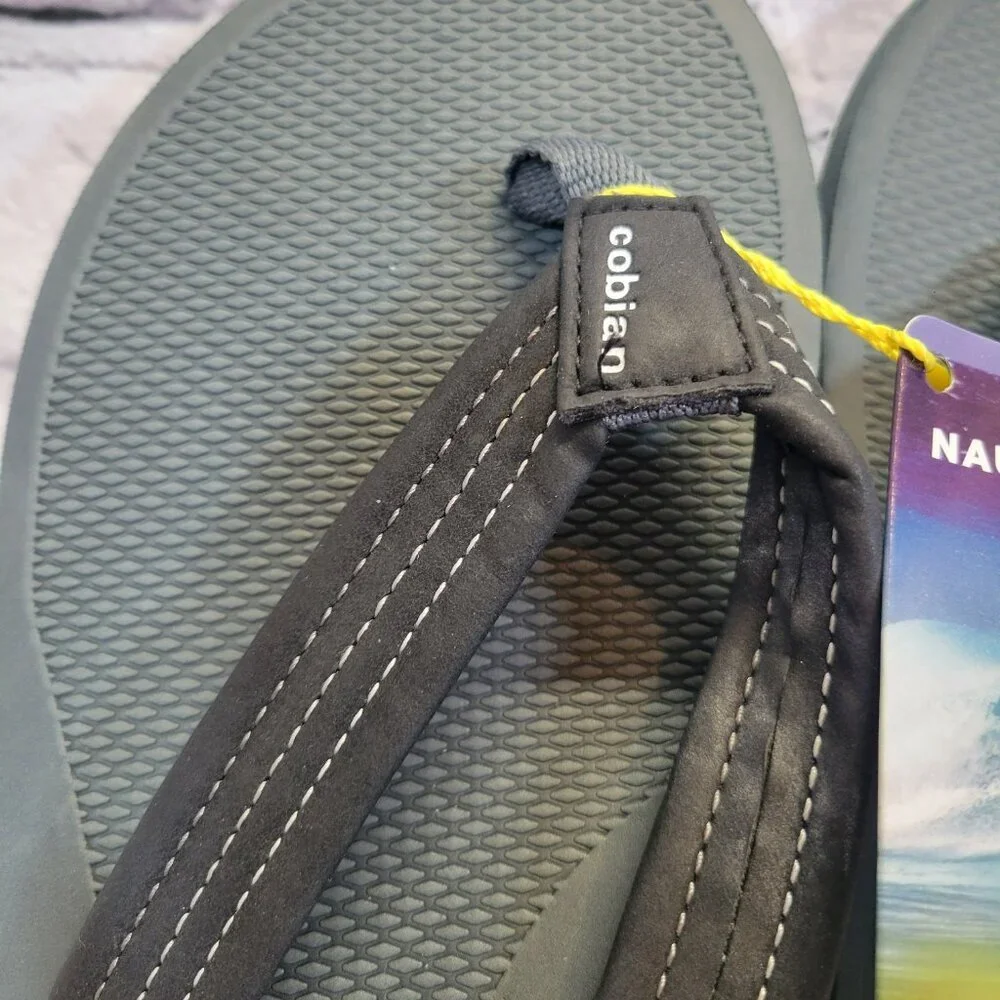 Cobian Men's Hobgood Anchor Water-Resistant Flip-Flops
